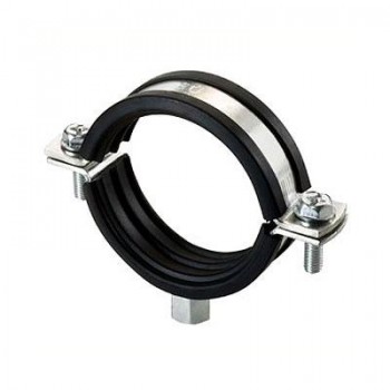 ABRAZADERA ISOFONICA SIMPLE M8+M10 60-2 INOXIDABLE AISI 316/A4