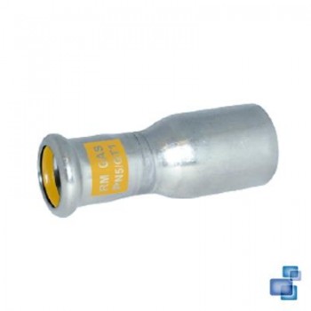 REDUCCIÓN M-H 18-15 ACCESORIO GAS PRENSAR INOXIDABLE 316 INOXPRES