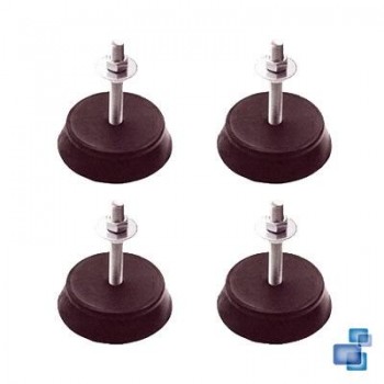 KIT 4 SILENTBLOCKS PIE S60 M-10