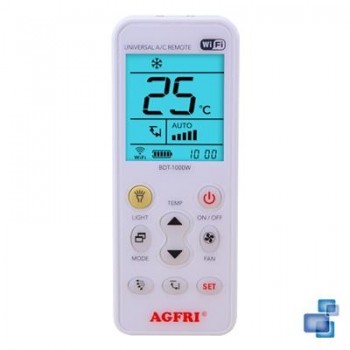 MANDO A DISTANCIA UNIVERSAL PARA SPLITS CON WIFI BDT1000W AGFRI