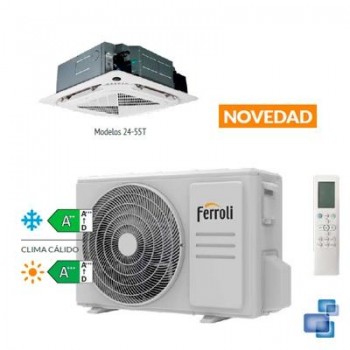 GIADA C 30 CASSETTE  BOMBA CALOR SPLIT INVERTER DC (1x1)  FERROLI