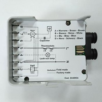CAJA CONTROL 530SE 3001156 KADET TRONIC 3-5-10-15-20 BAXI-ROCA