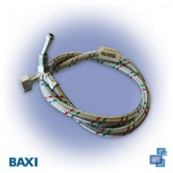 LATIGUILLO QUEMADOR CRONO 3/8 H RECTO-1/4 M CURVO LARGO 1 ML BAXI ROCA 121305720