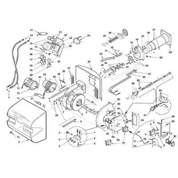 CENTRALITA CAJA CONTROL TECNO L,522 SE RBO BAXI-RIELLO 121303896
