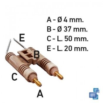 ELECTRODO CRONO 5L,3LX BAXI-RIELLO 121307513