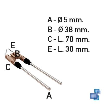ELECTRODO KADET-TRONIC 5R BAXI-RIELLO 121305767