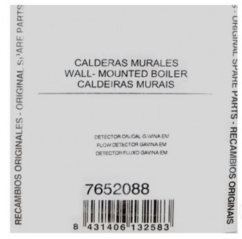 DETECTOR DE CAUDAL GAVINA EM GTI-GTIF BAXI 7652088