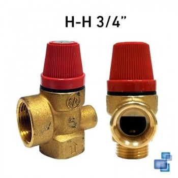 VÁLVULA SEGURIDAD H-H (311) CALEFFI