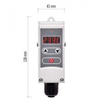 TERMOSTATO DIGITAL DE CONTACTO TUBERIA KP5683 KEWEL