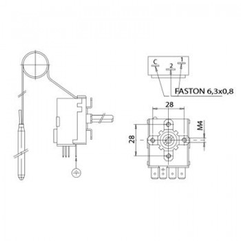 KIT COMPLETO TERMOSTATO TR2