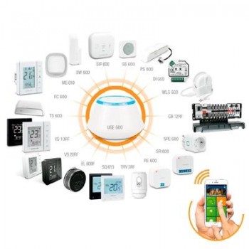 CRONOTERMOSTATO VS 20 WRF BLANCO SALUS SMART HOME