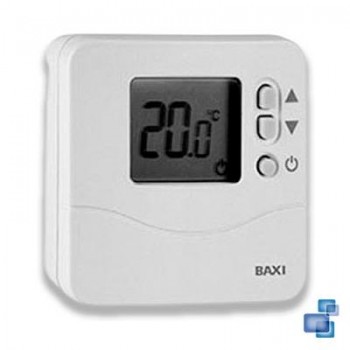 TERMOSTATO AMBIENTE TD 1200 CON CABLE BAXI 7216908
