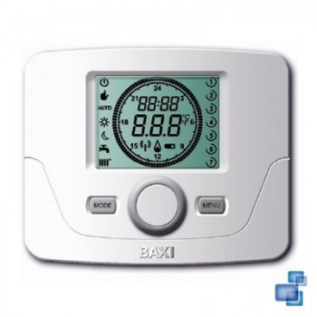 TERMOSTATO MODULANTE PROGRAMABLE INALÁMBRICO RCX 10C BAXI 140040351