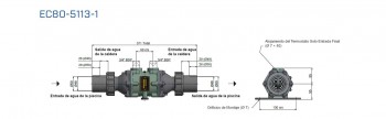 INTERCAMBIADOR 12 KW (CALDERA) CIRCUITO PRIMARIO A 60ºC Cu/Ni BOWMAN