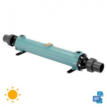 INTERCAMBIADOR 10 KW (SOLAR) CIRCUITO PRIMARIO A 45ºC Cu/Ni BOWMAN