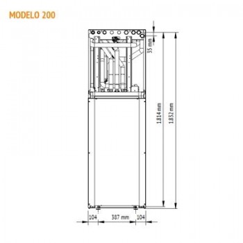 AEROTERMIA OMNIA FT 200 UNIDAD INTERIOR HIDRONICA CON ACUMULADOR ACS