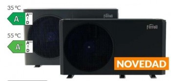 AEROTERMIA OMNIA LIFEM 8+ MANDO COMPACTA MONOBLOC AIRE AGUA + R290 FERROLI 4B4770069
