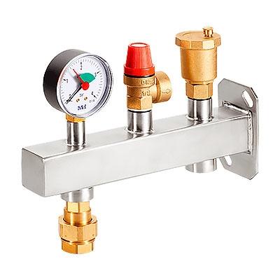 KIT SOPORTE VASO EXPANSIÓN INOX 304 PARA ACS 7 bar.