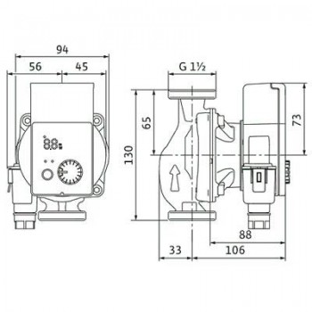 BOMBA WILO YONOS PICO 25/1-8 130mm 4215518