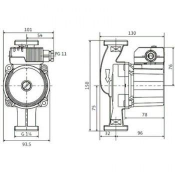 BOMBA WILO ACS STAR-Z 20/4 150MM 4081193