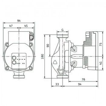 BOMBA WILO VARIOS PICO-STG 25/1-7 180MM