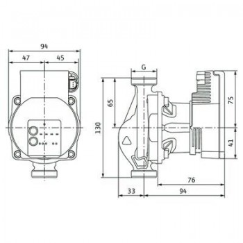 BOMBA WILO VARIOS PICO-STG 25/1-7 130MM