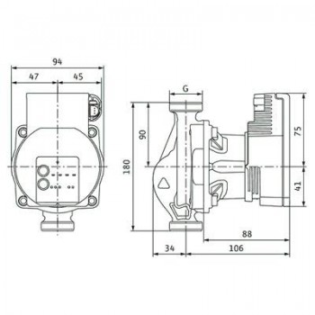 BOMBA WILO VARIOS PICO-STG 30/1-8 180MM