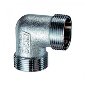 RACOR CODO DOBLE 24x19 CROMADO