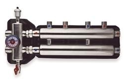 SEPARADOR HIDRAULICO Y COLECTOR INOX 3 VIAS TE-SA