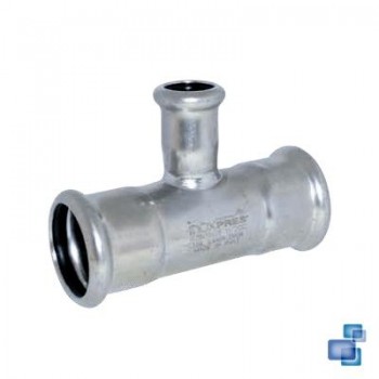 TE REDUCIDA HHH PRENSAR INOX 316 INOXPRES