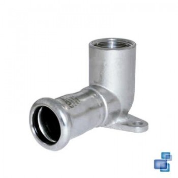 CODO PLACA HH PRENSAR INOX 316 INOXPRES
