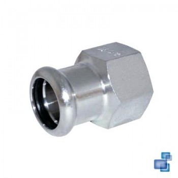 UNIÓN HEMBRA PRENSAR INOX 316 INOXPRES