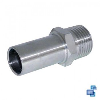ADAPTADOR MACHO PRENSAR INOX 316 INOXPRES
