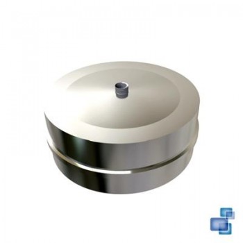 COLECTOR DE HOLLÍN CON DRENAJE DIÁMETRO 150/200 CHIMENEA DOBLE PARED INOX 316-304 CONVESA KW