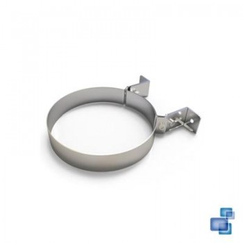 SOPORTE MURAL REGULABLE 50-80mm D.300 INOX SIMPLE BI 316 CONVESA