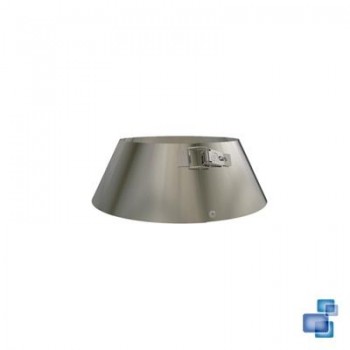 COLLARÍN ANTILLUVIA DIÁMETRO 125/175 CHIMENEA DOBLE PARED INOX 316-304 CONVESA KW