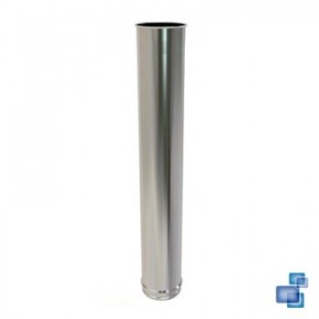 MÓDULO RECTO CHIMENEA DIÁMETRO 150 1ML. INOX SIMPLE PARED BI 316 CONVESA