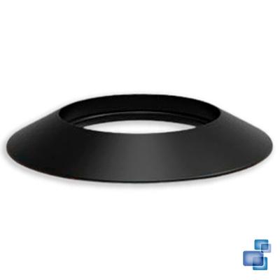 PLAFÓN ACERO SIMPLE 80 SILICONA NEGRO PELLET/BIOMASA