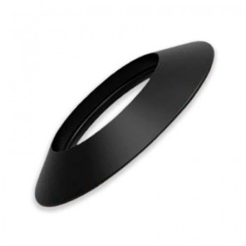 PLAFÓN ACERO SIMPLE 80 SILICONA NEGRO PELLET/BIOMASA