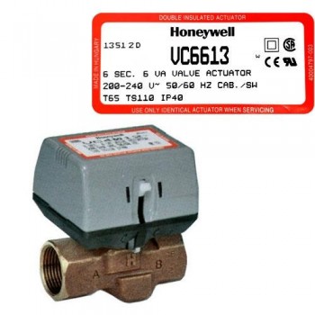 VÁLVULA DE 2 VÍAS ON/OFF SPDT VC6613A - HONEYWELL