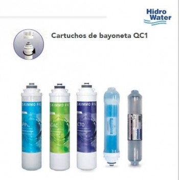 KIT COMPLETO FILTROS OSMOSIS KALYS  5 FILTROS HW