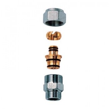 ADAPTADOR PARA TUBO MULTICAPA 26 MACHO