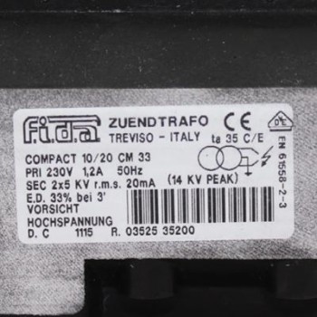 TRANSFORMADOR FIDA 10/20 CM 33 COMPACT SP4I