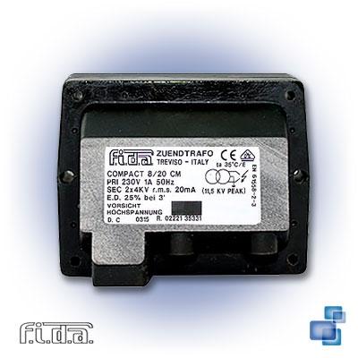 TRANSFORMADOR QUEMADOR FIDA COMPACT SP4I 8/20 CM
