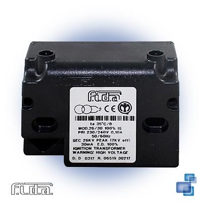 TRANSFORMADOR QUEMADOR FIDA 26/30 100% IS ELECTRÓNICO
