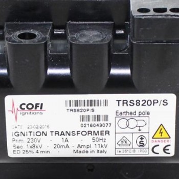 TRANSFORMADOR QUEMADOR COFI TRS 820P/S