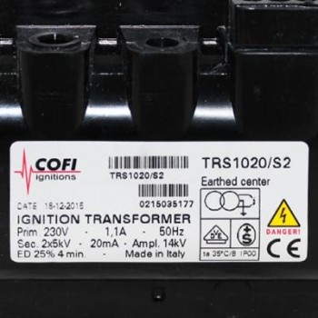 TRANSFORMADOR QUEMADOR COFI TRS 1020/S2