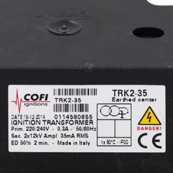 TRANSFORMADOR QUEMADOR COFI TRK2-35