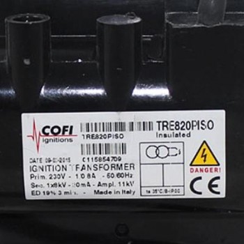 TRANSFORMADOR QUEMADOR COFI TRE 820 PISO