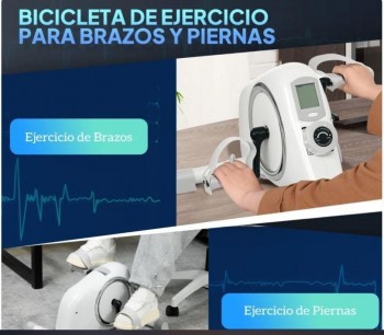 SPORTNOW MINI BICILETA ESTATICA CON RESISTENCIA  A90-384V00WT